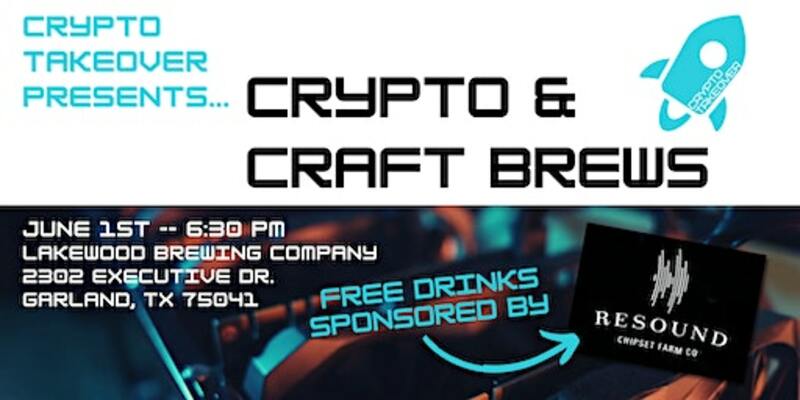 Crypto Craft Brews Sponsered Free Beer